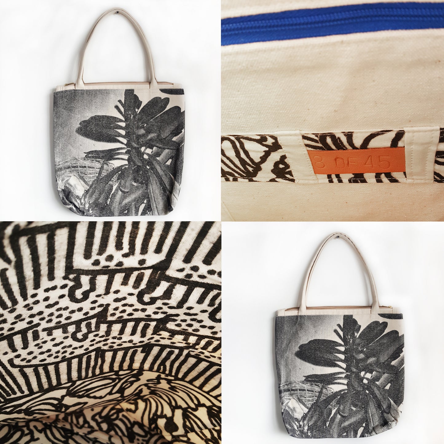 Come Out To The Coast: Printed Canvas Tote