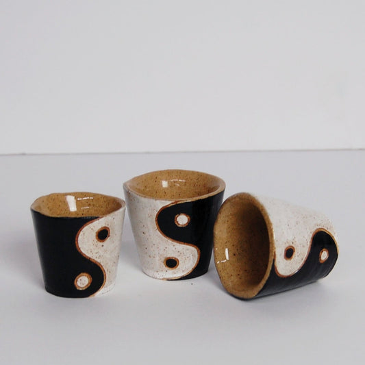 Sholeh Hajmiragha: Yin Yang Shot Glass