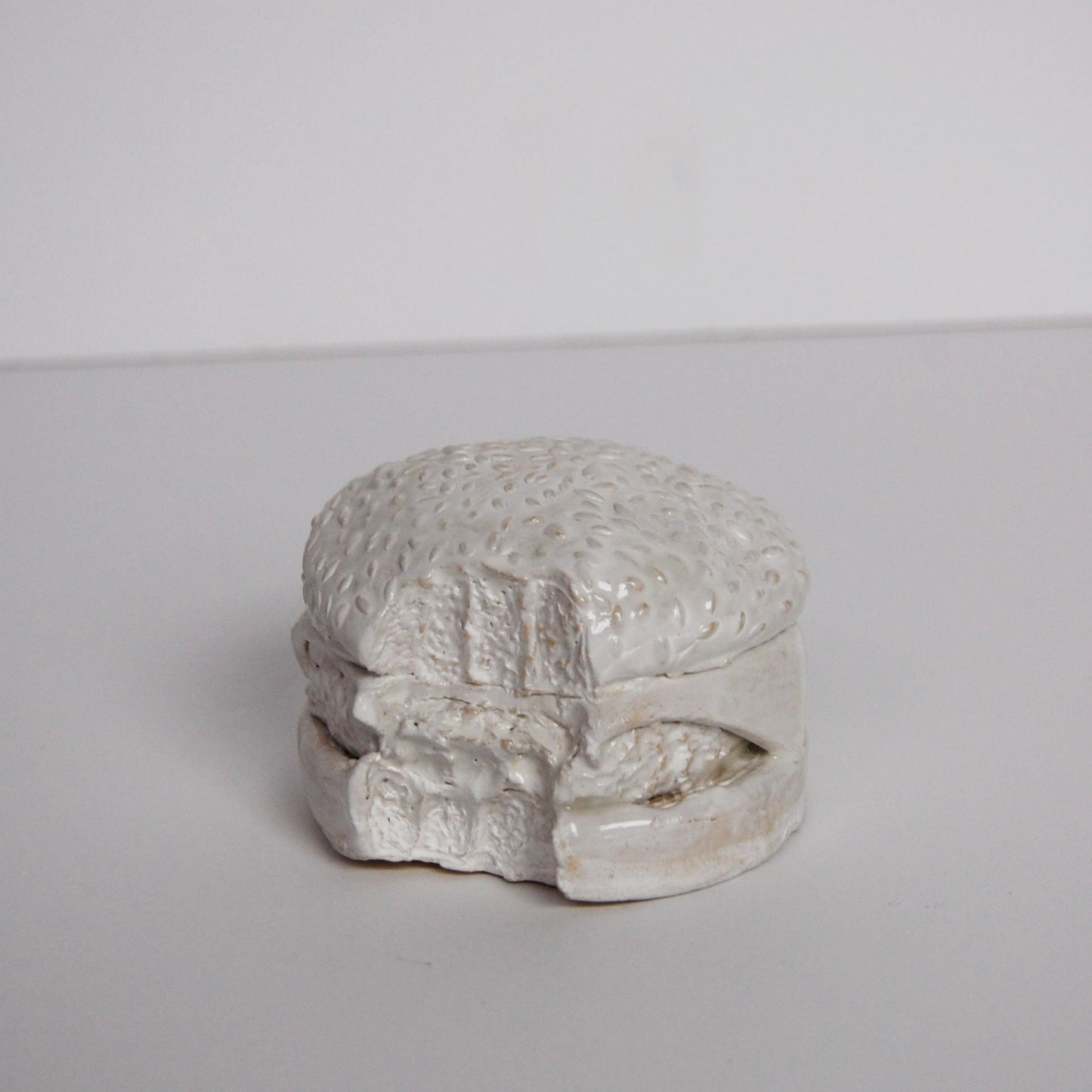 Sholeh Hajmiragha: Ceramic Burger