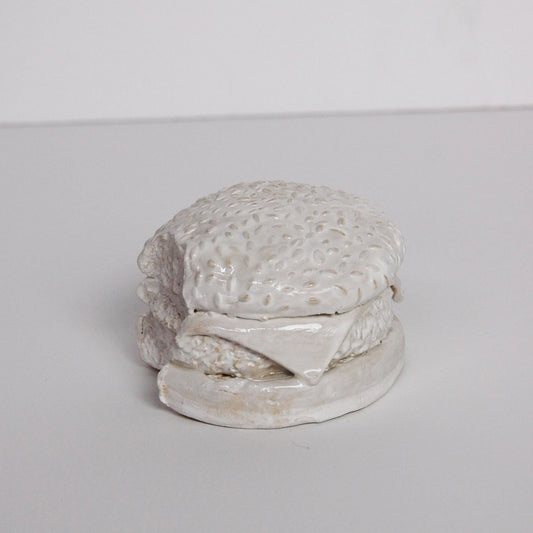 Sholeh Hajmiragha: Ceramic Burger
