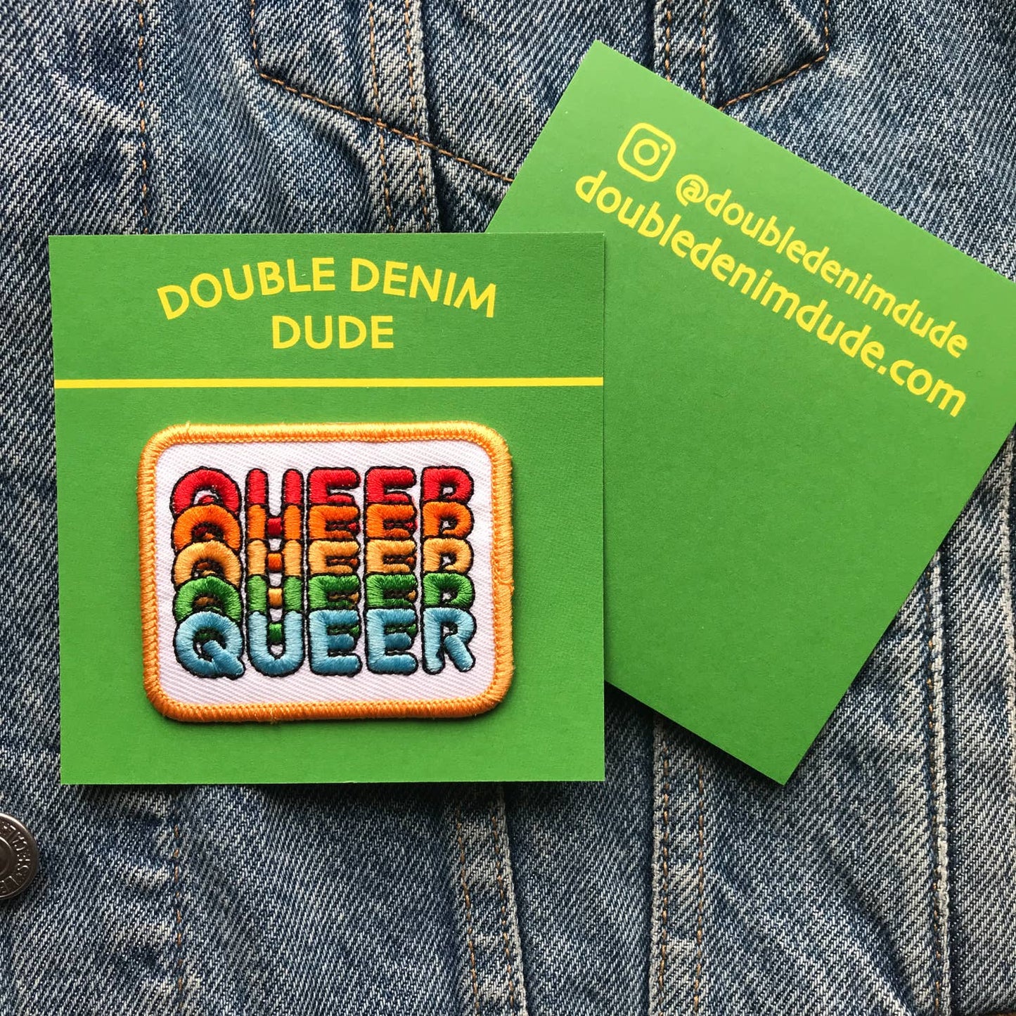 Double Denim Dude: Queer Patch