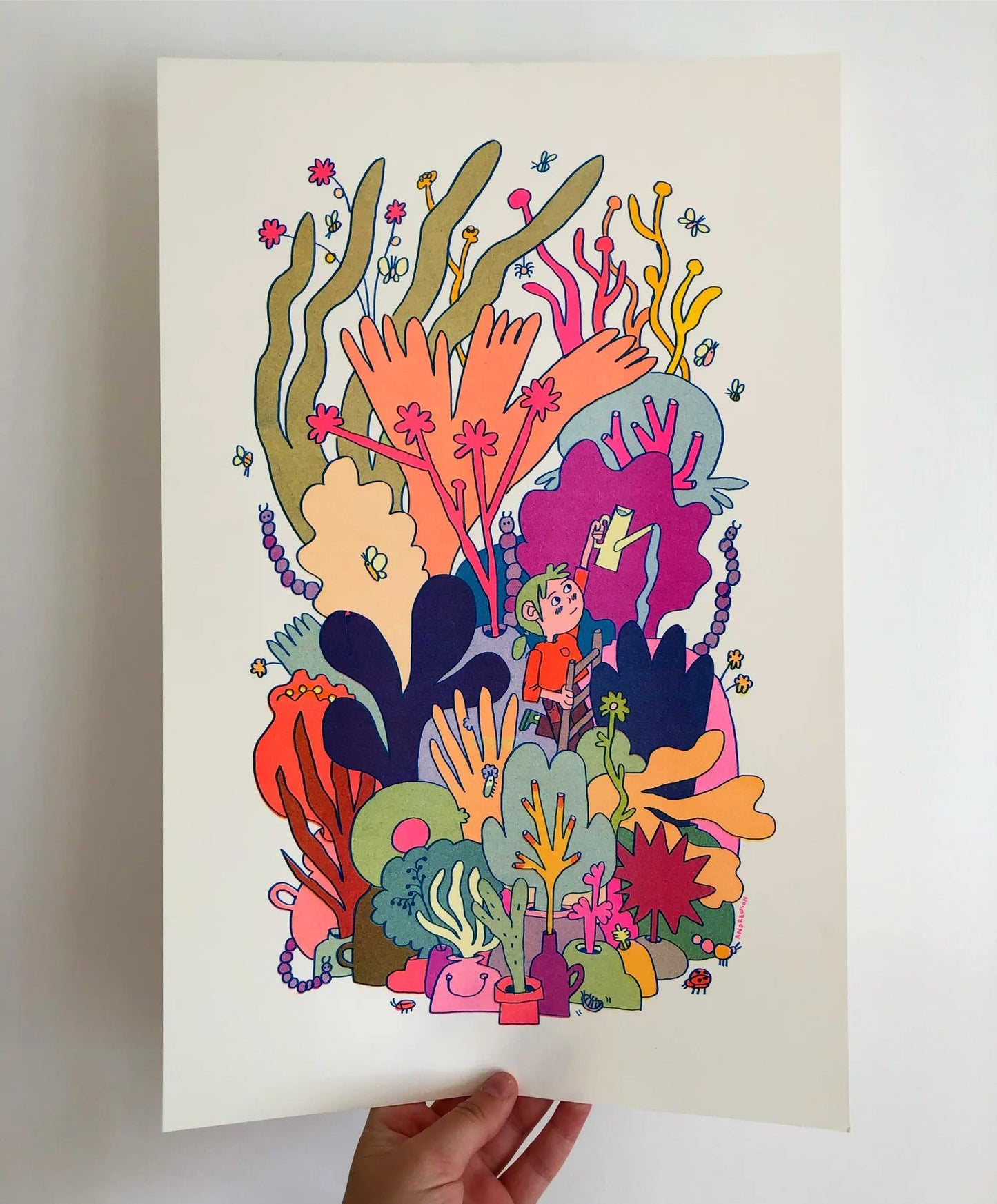 Natalie Andrewson: Bug Café Prints