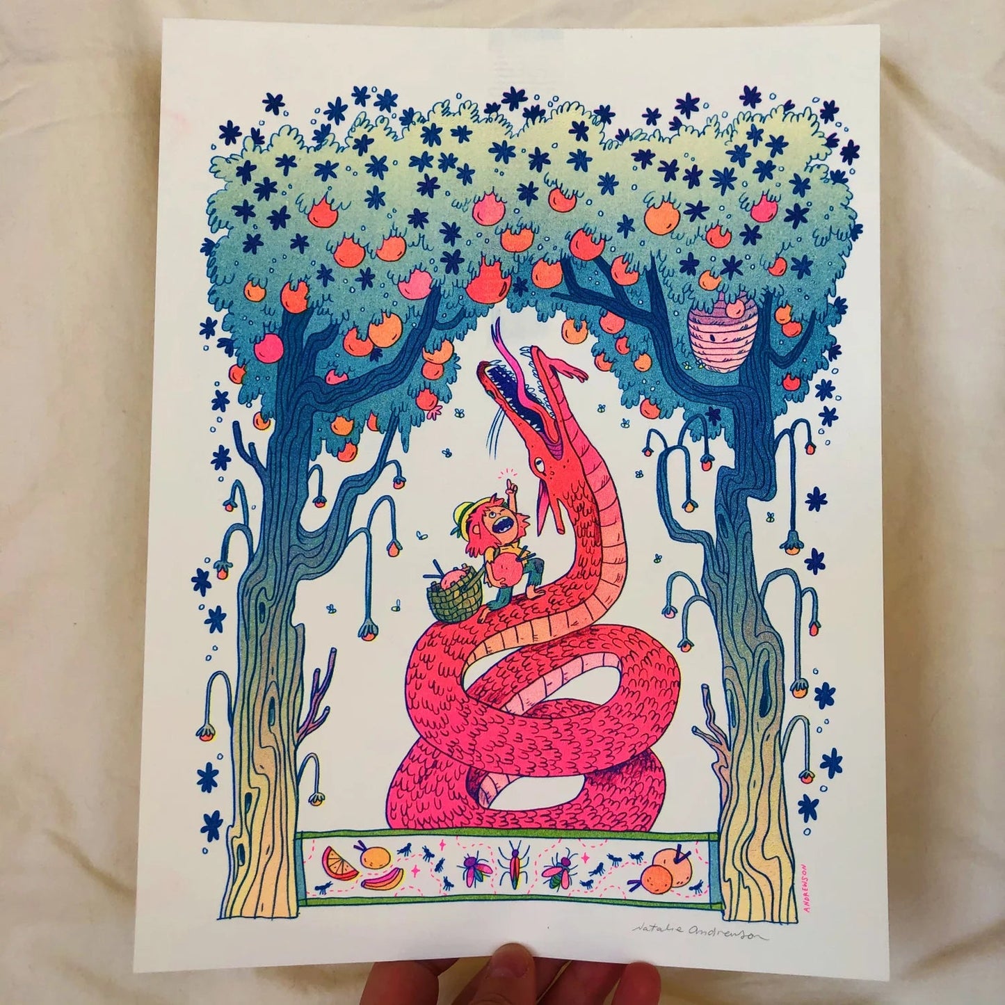 Natalie Andrewson: Bug Café Prints