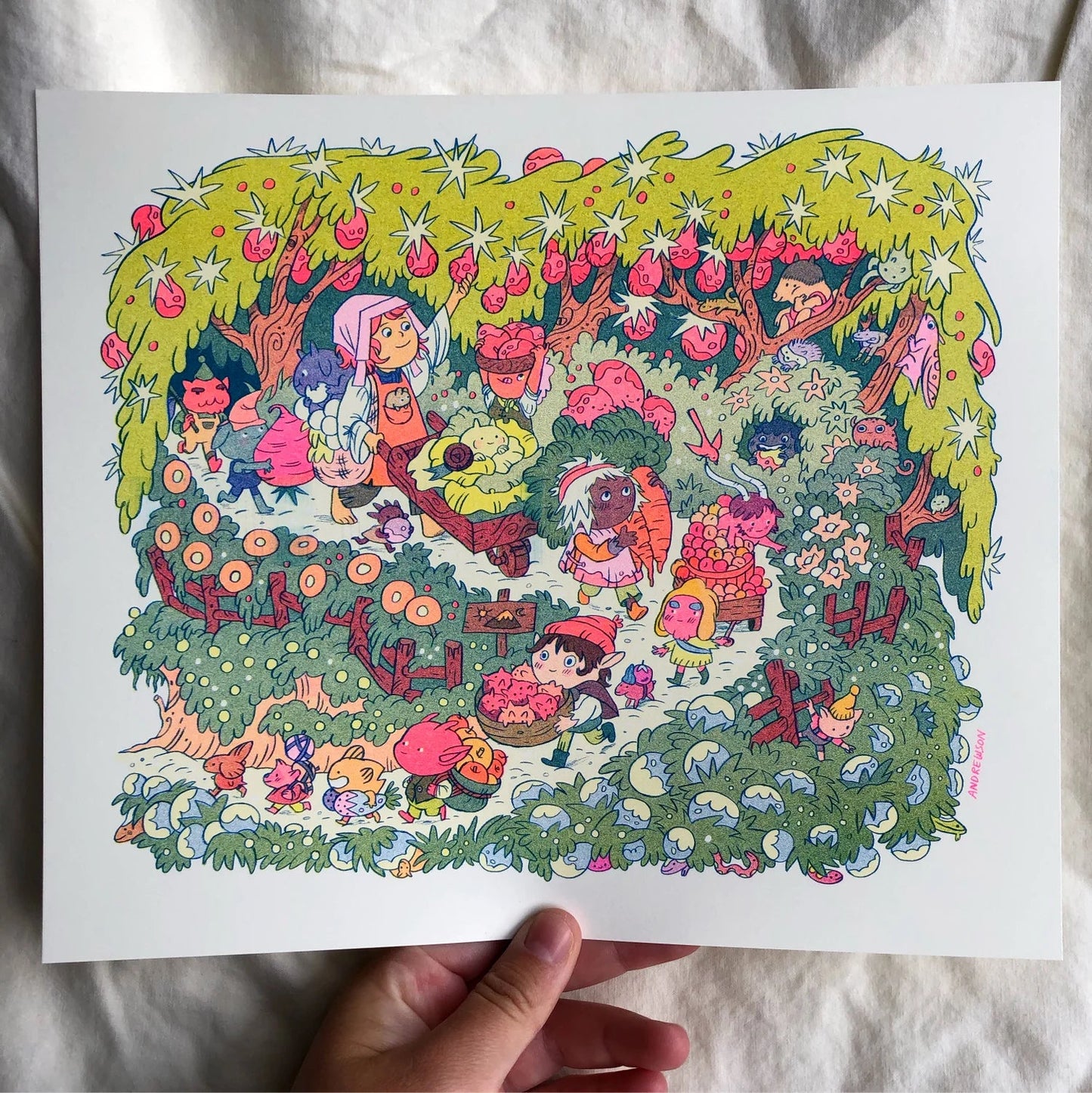 Natalie Andrewson: Bug Café Prints