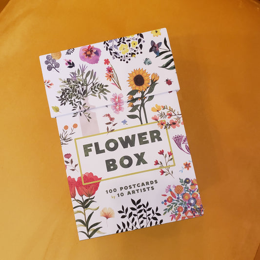 Flower Box Postcards: 100 Postcards by 10 Artists