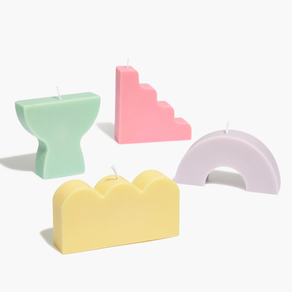 YUI Brooklyn: Abstract Shape Candles