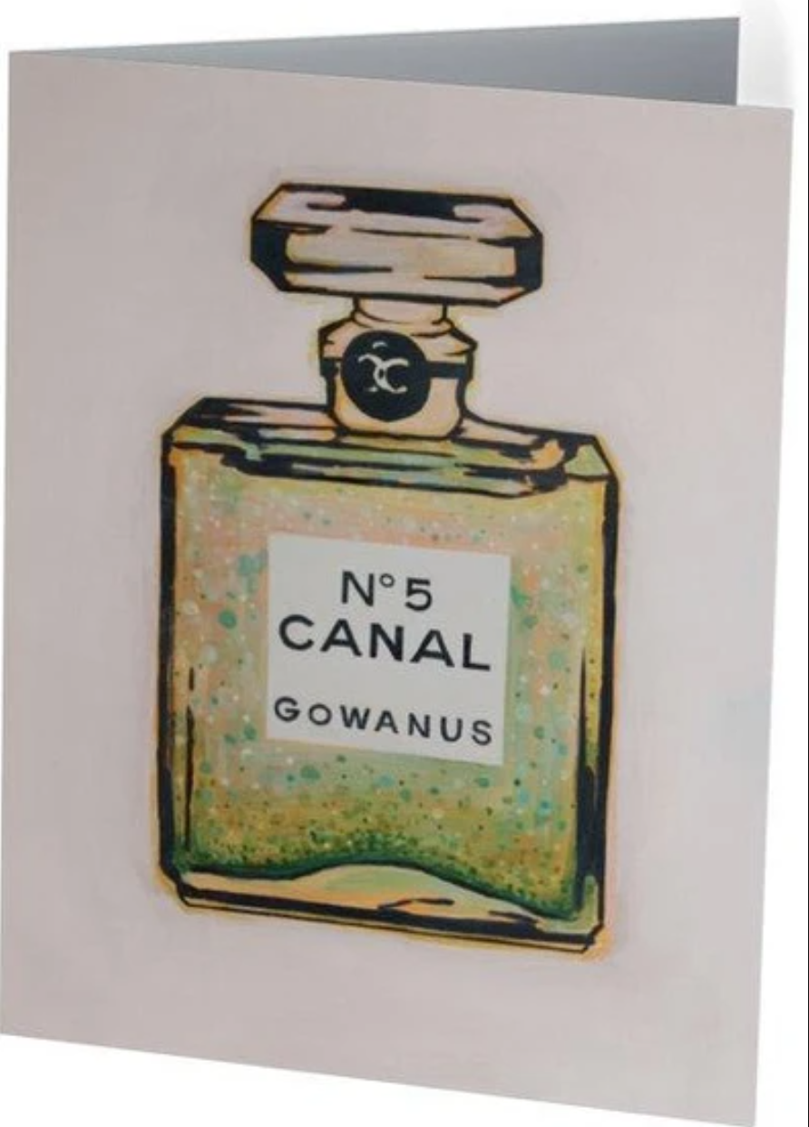 Gowanus Souvenir: Canal No. 5 Greeting Cards