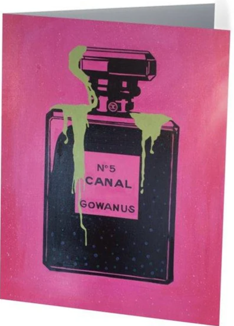 Gowanus Souvenir: Canal No. 5 Greeting Cards