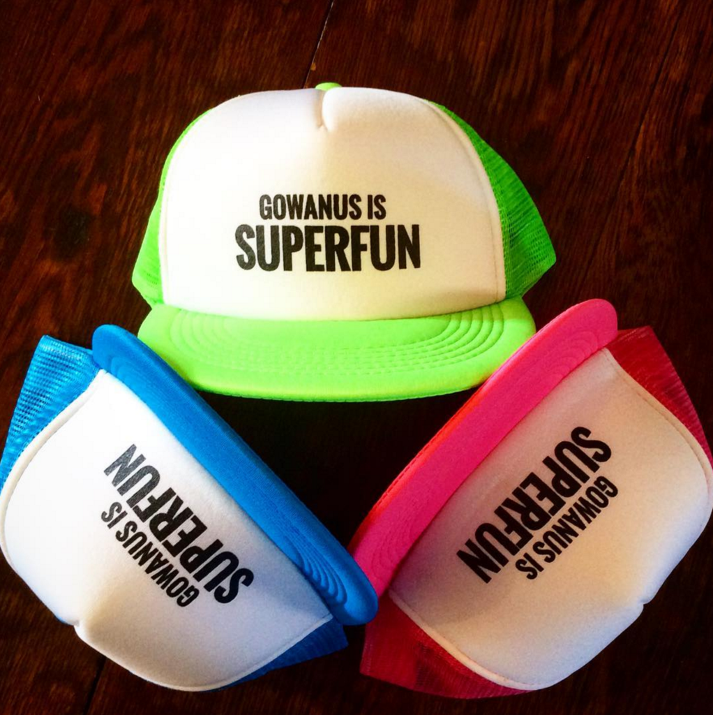 Gowanus Souvenir: Superfun Trucker Hats