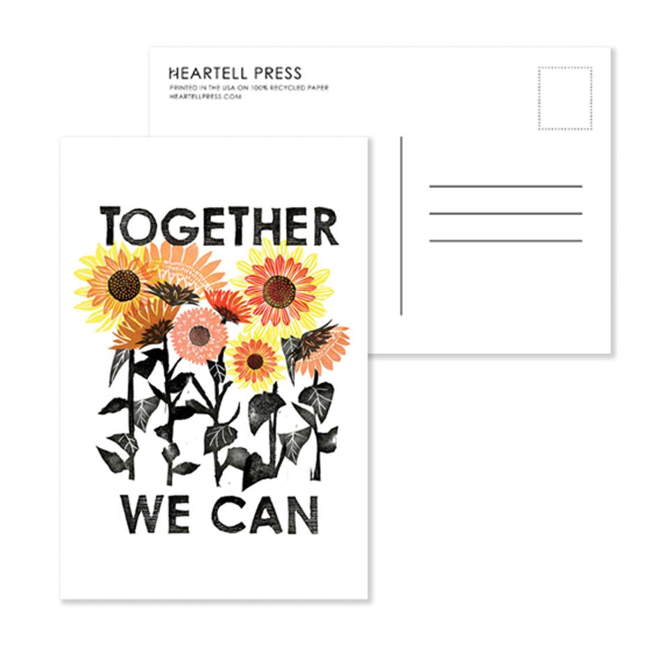 Heartell Press: Art for Change Postcards