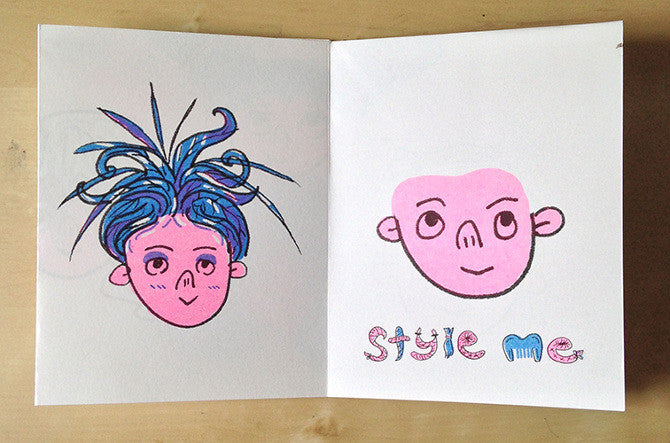 Helen Chau: Hair Piece Zine