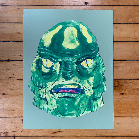 Gowanus Souvenir: Monster Head Print