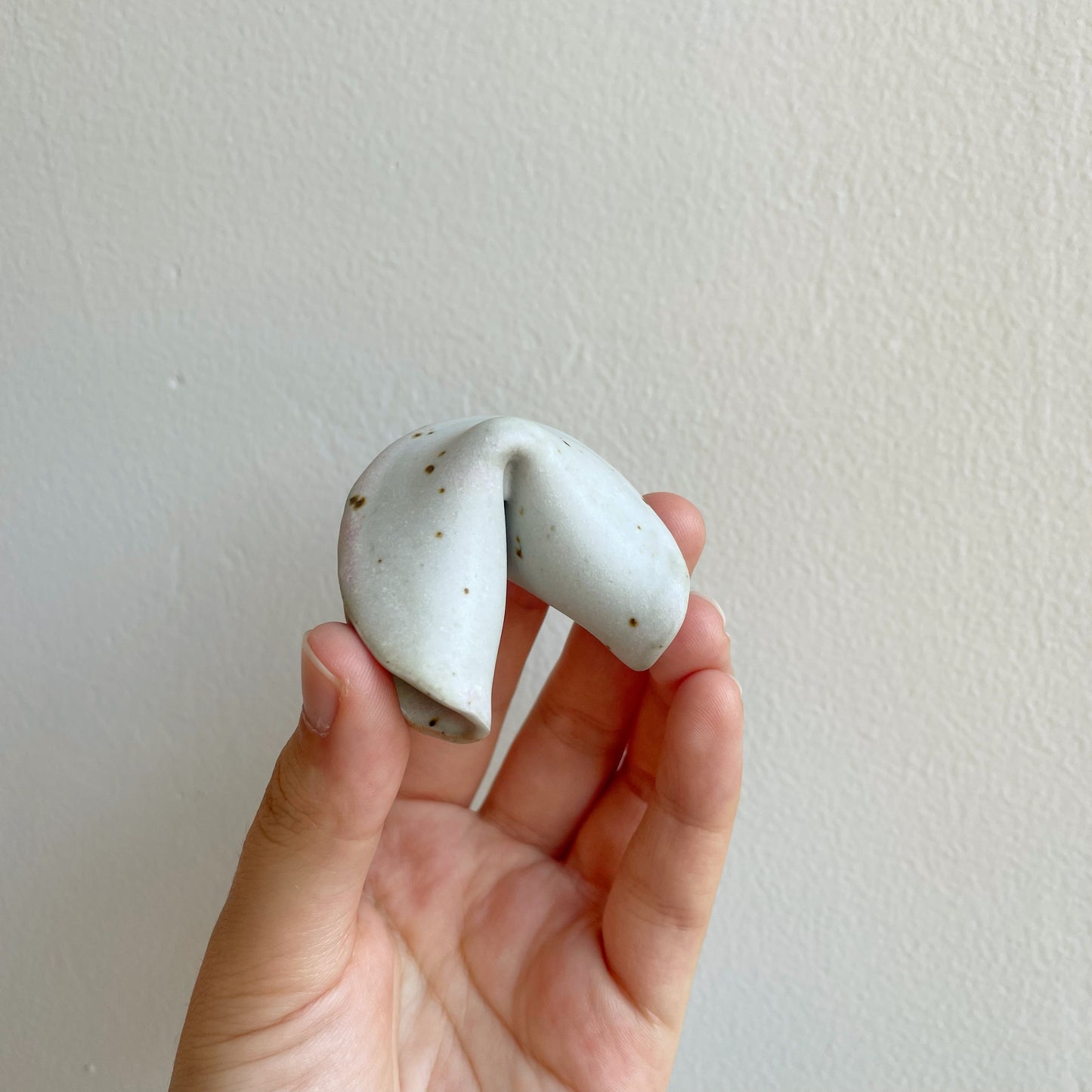 Casey Lin: Ceramic Fortune Cookies