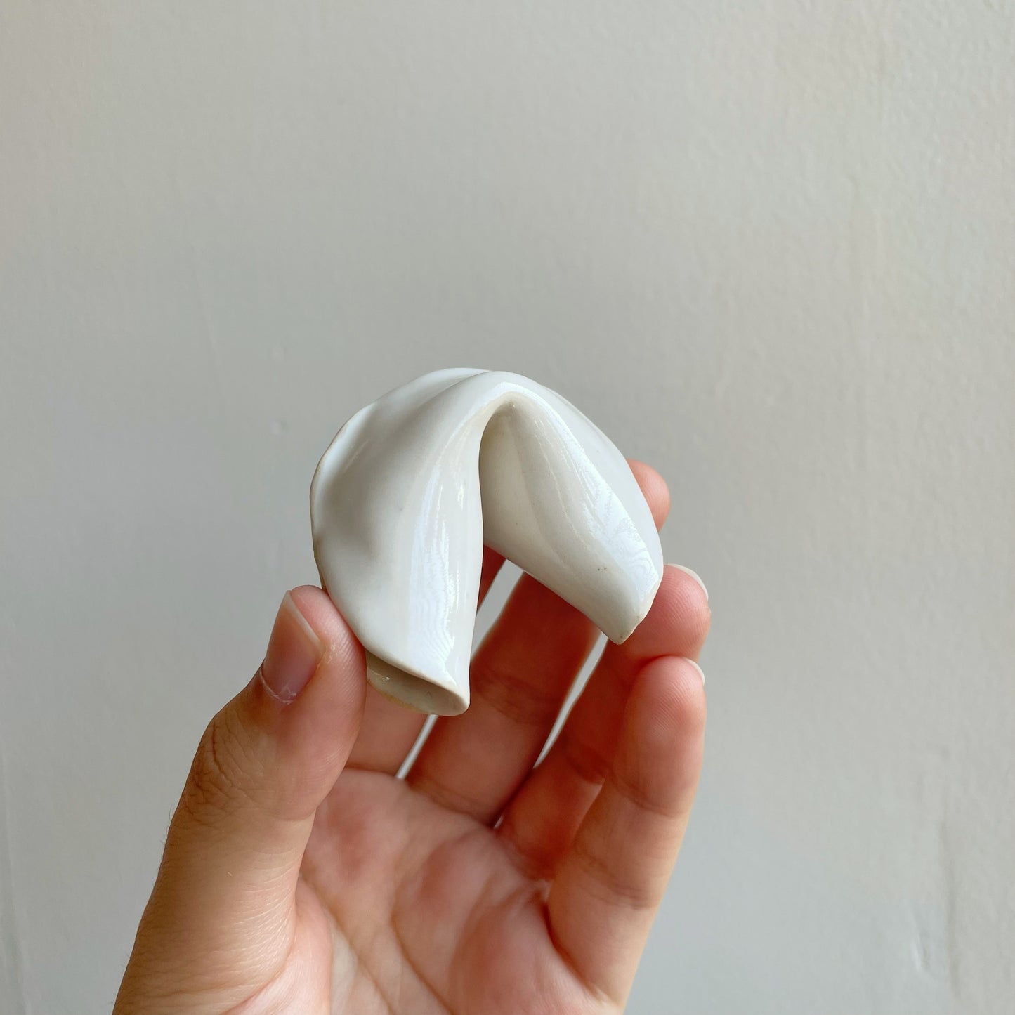 Casey Lin: Ceramic Fortune Cookies