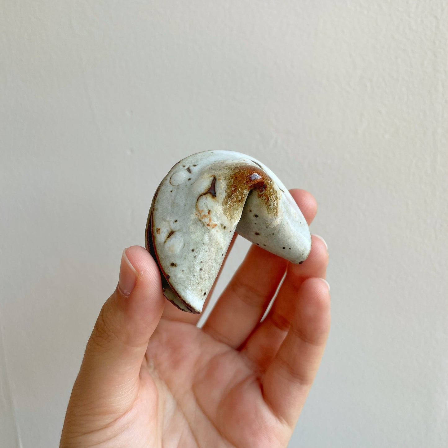 Casey Lin: Ceramic Fortune Cookies