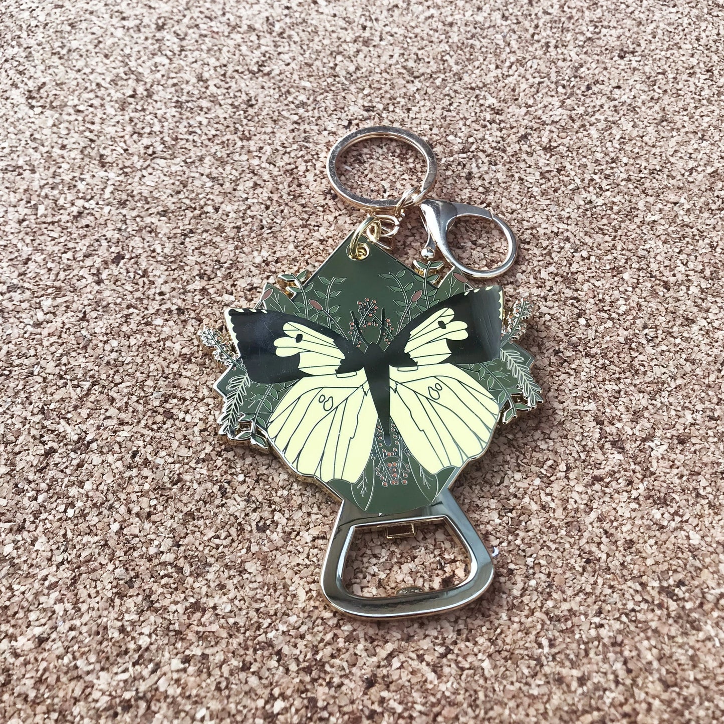 Adele Jackson: Butterfly Bottle Opener Keychain
