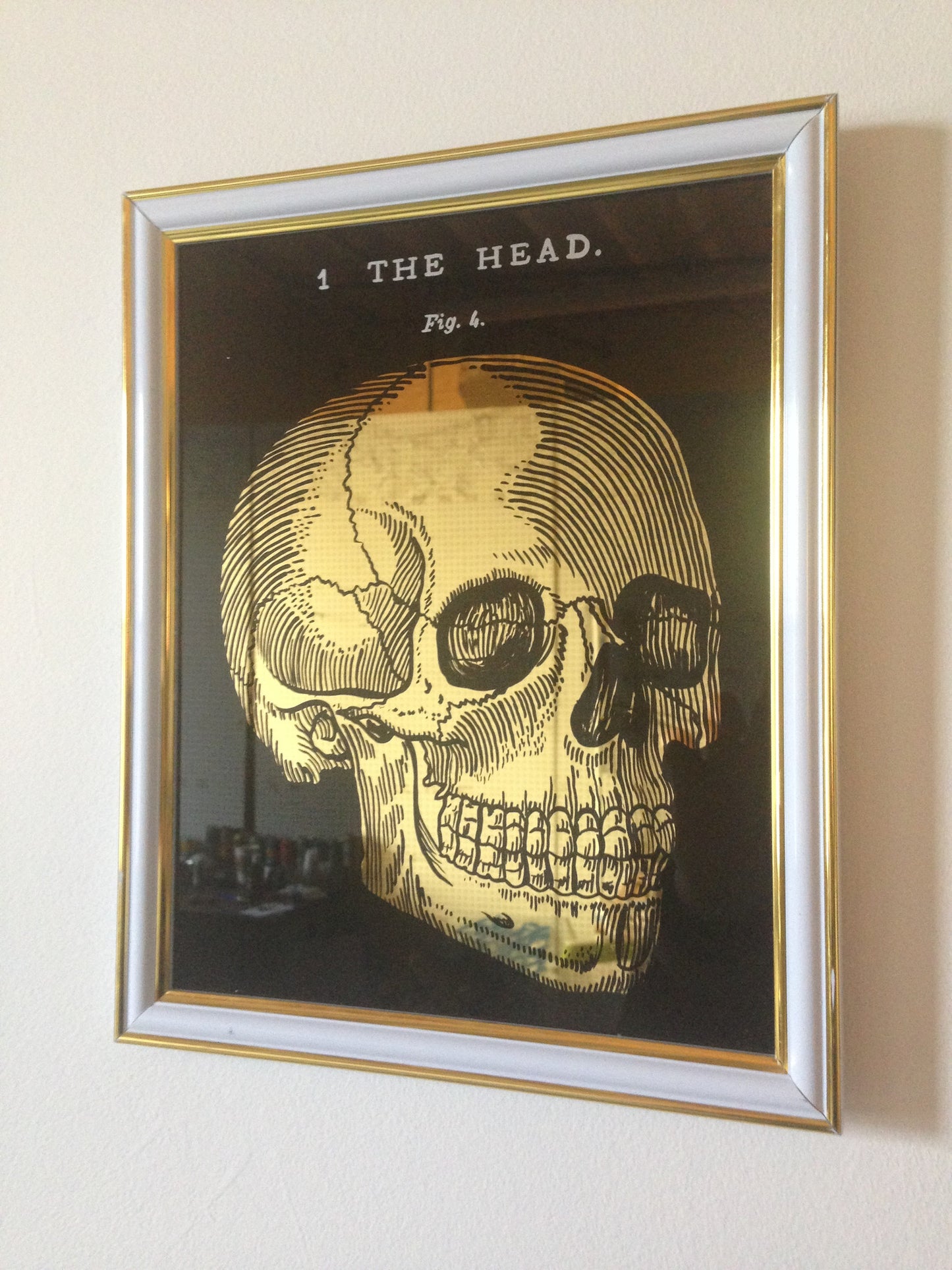 Kurt McRobert: 'The Head' Glass Gild