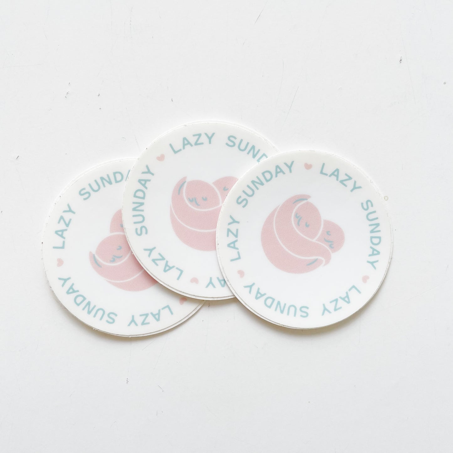 Allison Tran: Lazy Sunday Stickers