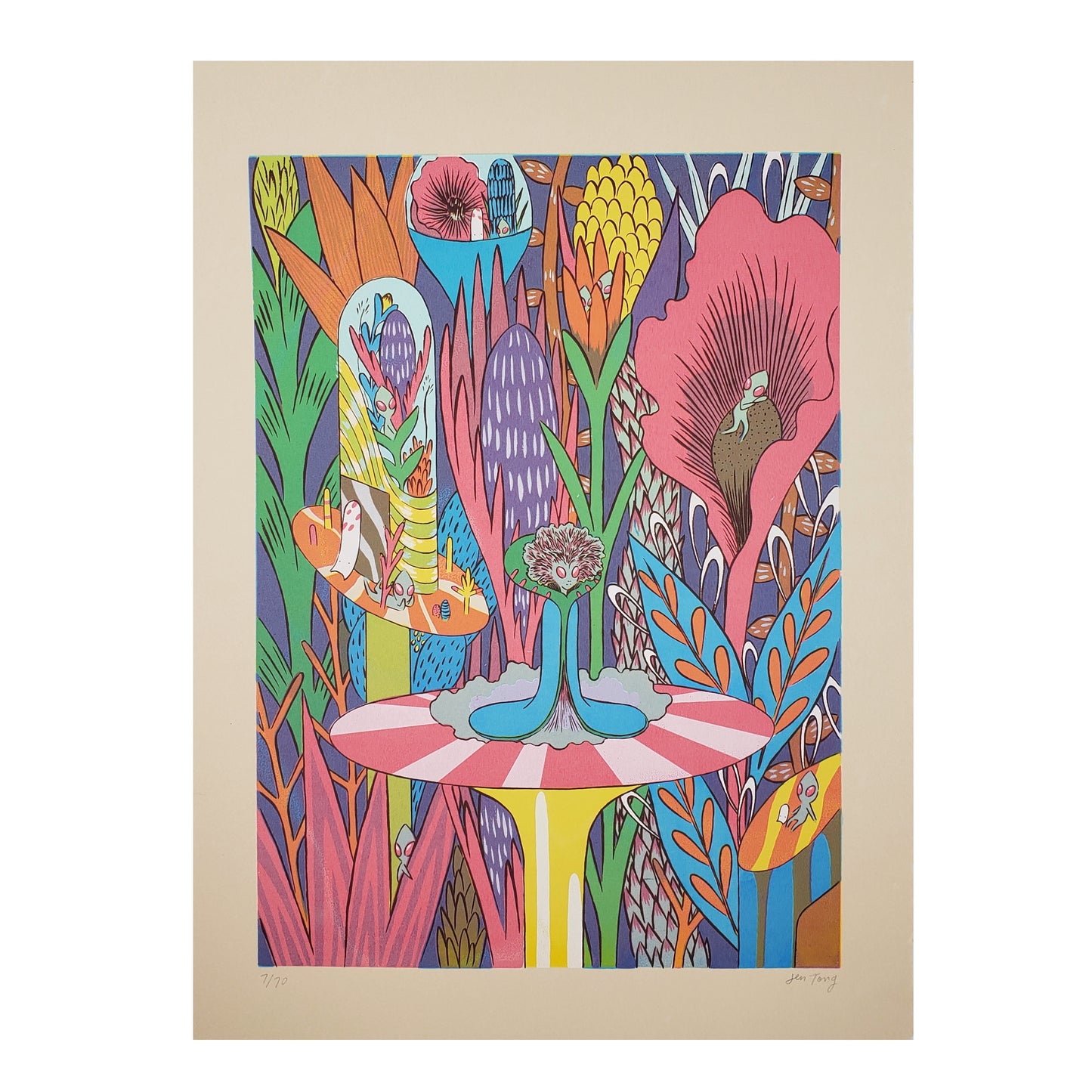 Jen Tong: Silkscreen Prints