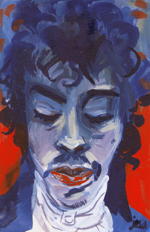 Jess Ruliffson: Gouache Prince Portraits
