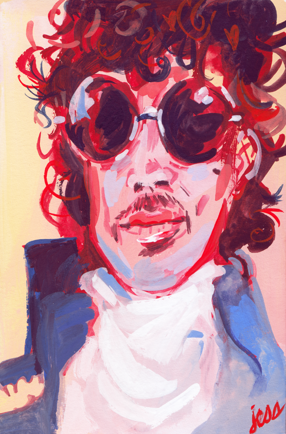 Jess Ruliffson: Gouache Prince Portraits
