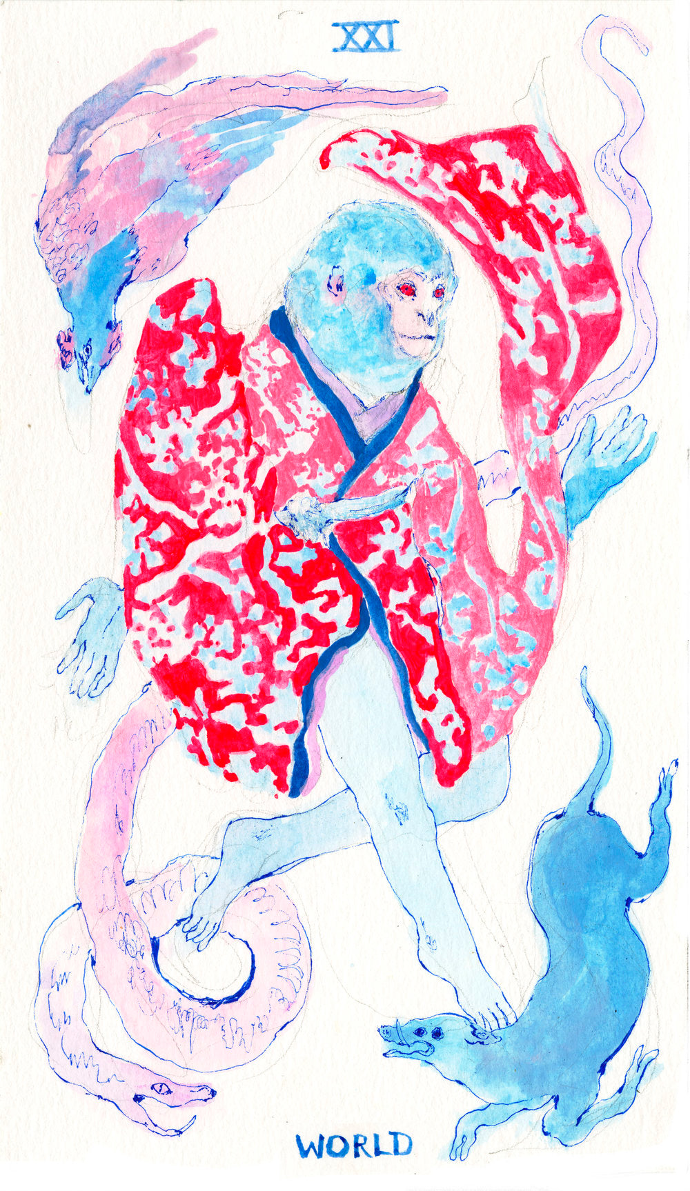 Jia Sung: Trickster's Journey Tarot Prints