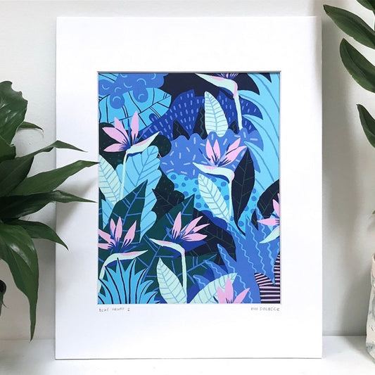 Kim Sielbeck: Blue Hawaii Prints