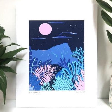Kim Sielbeck: Blue Hawaii Prints