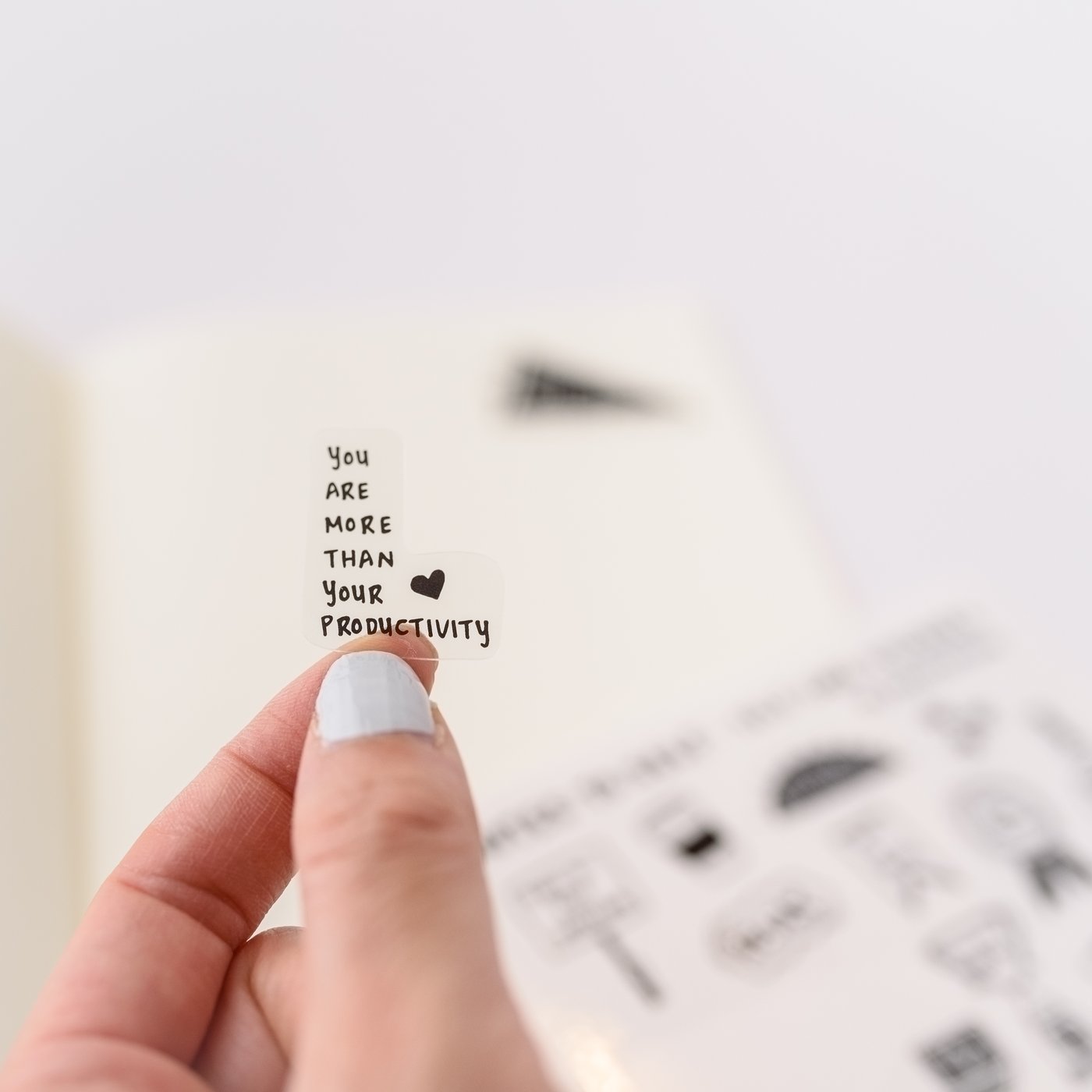 Kwohtations: Notes to Self Sticker Sheets
