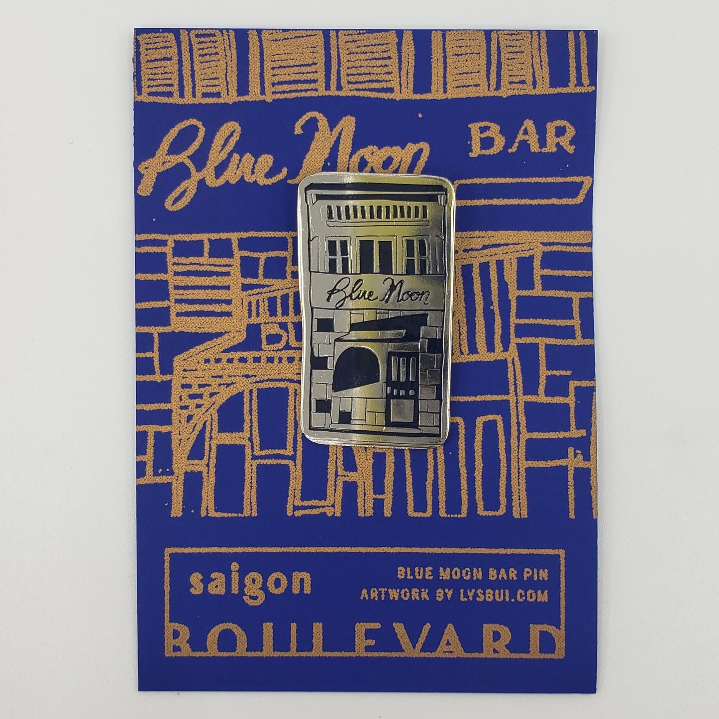 Lys Bui: Blue Moon Pin