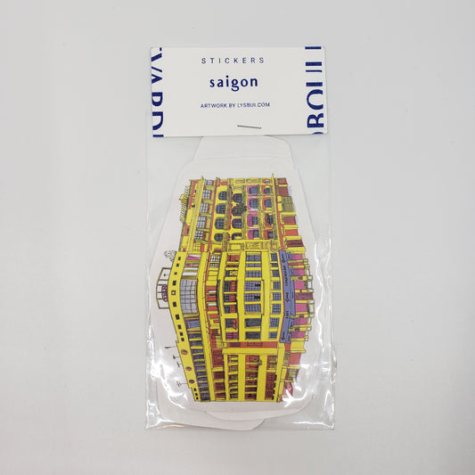 Lys Bui: Saigon Boulevard Stickers