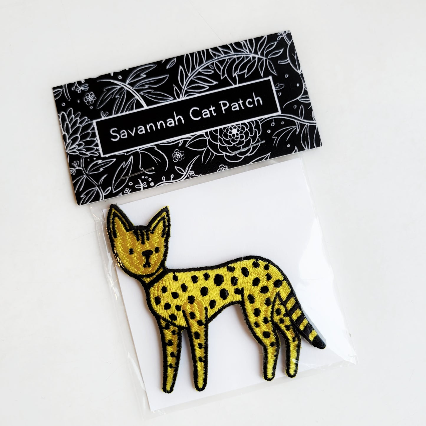 Nethery Engblom: Savannah Cat Patch