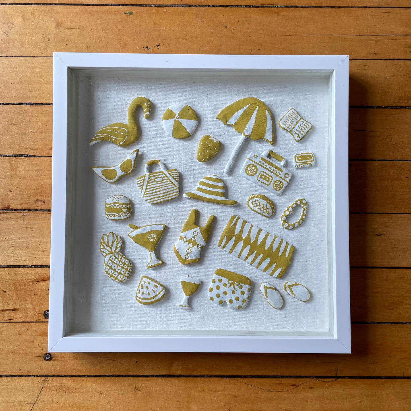 Aya Kakeda: Framed Clay Works