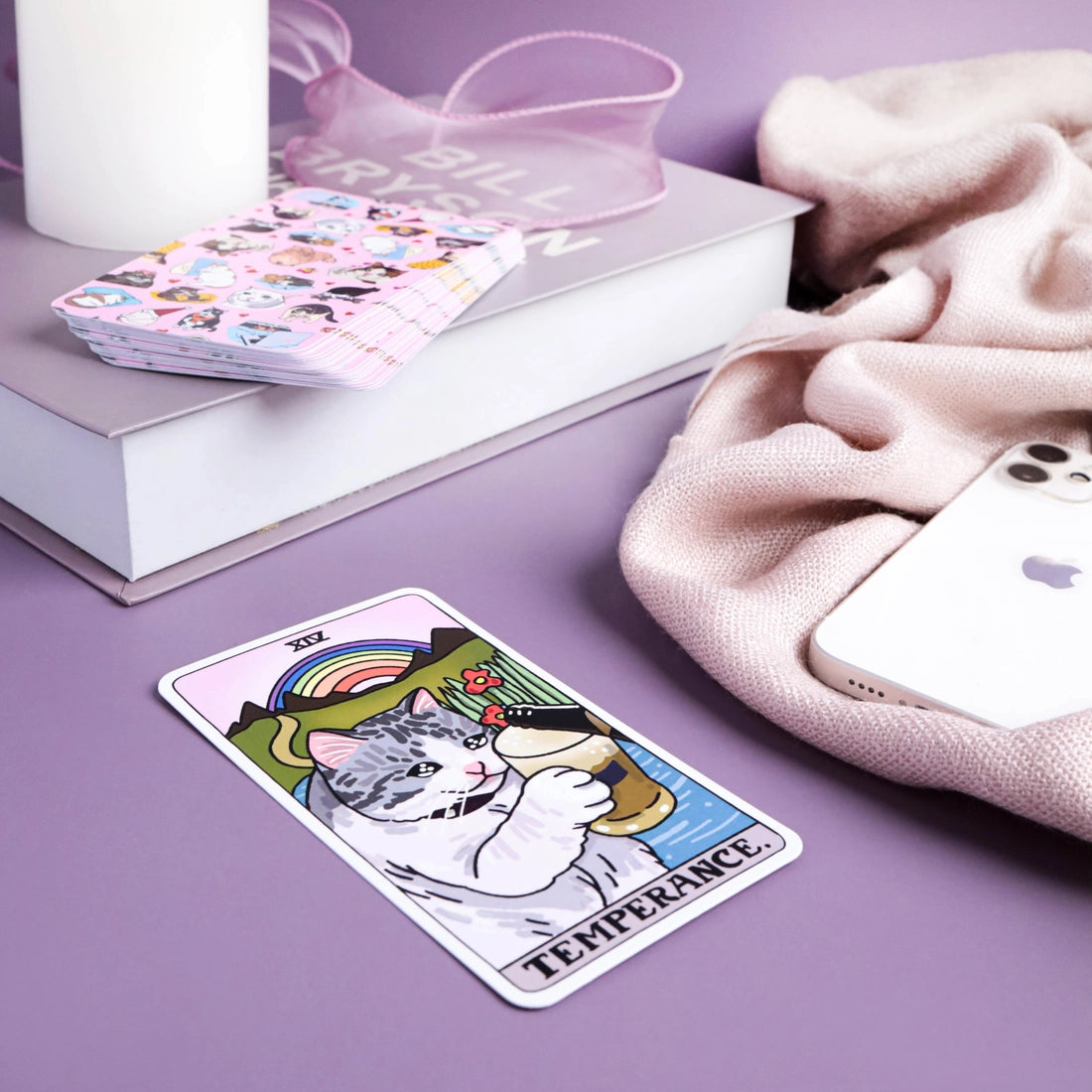 Ping Hatta: Cat Meme Tarot Deck