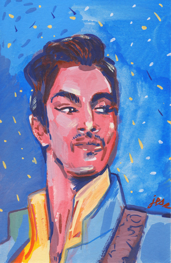 Jess Ruliffson: Gouache Prince Portraits