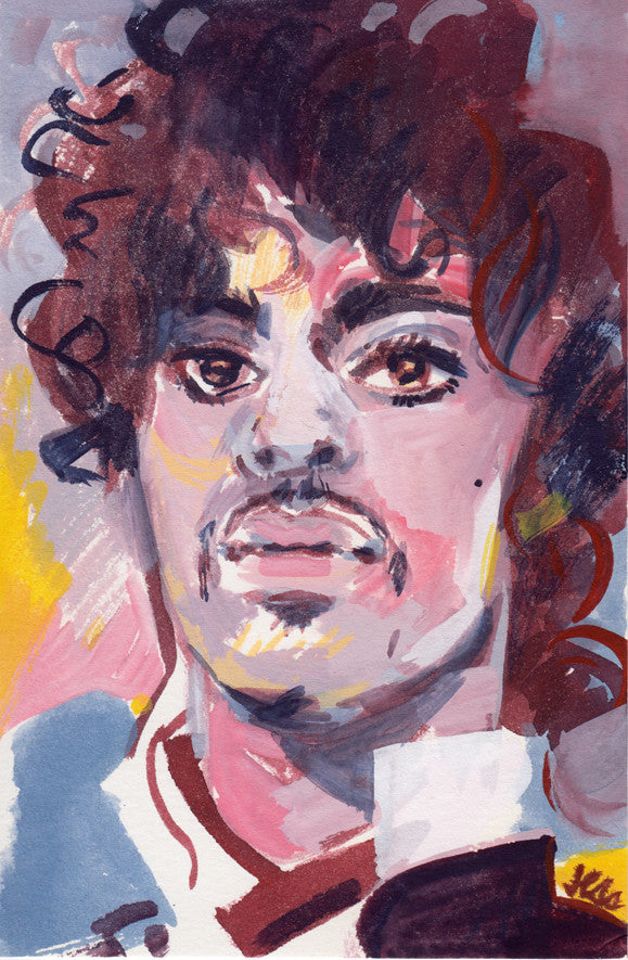 Jess Ruliffson: Gouache Prince Portraits