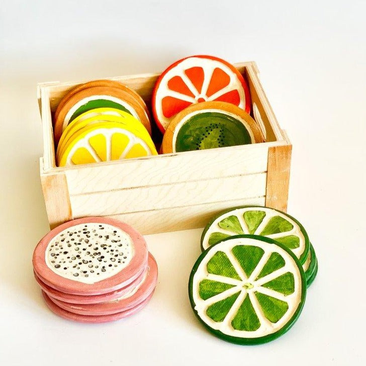 SMO Ceramics: Fruit Coasters
