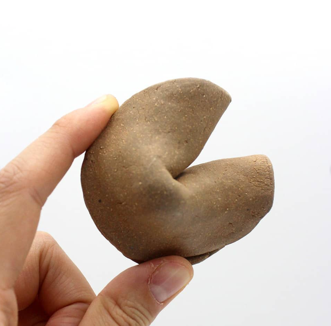 Casey Lin: Ceramic Fortune Cookies