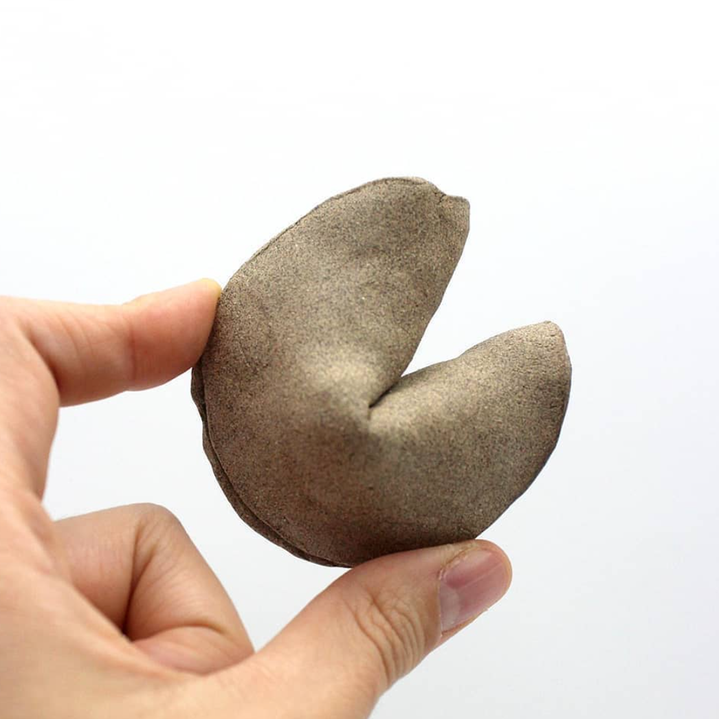 Casey Lin: Ceramic Fortune Cookies