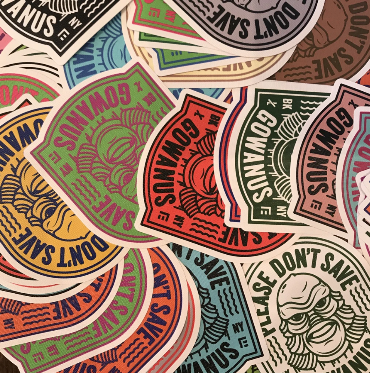 Gowanus Souvenir: Don't Save Gowanus Sticker