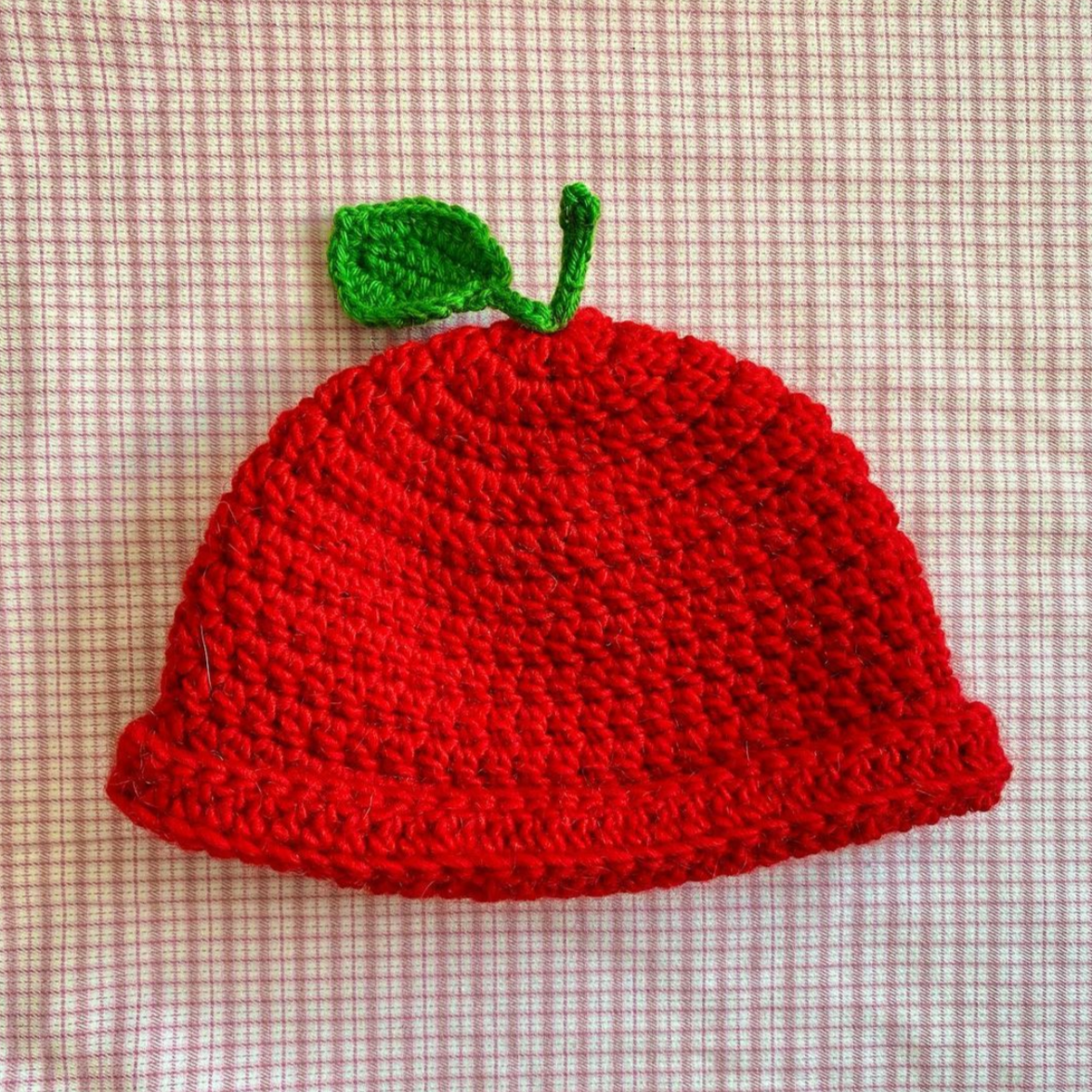 Somewhat Sabrina: Fruit Crochet Hats