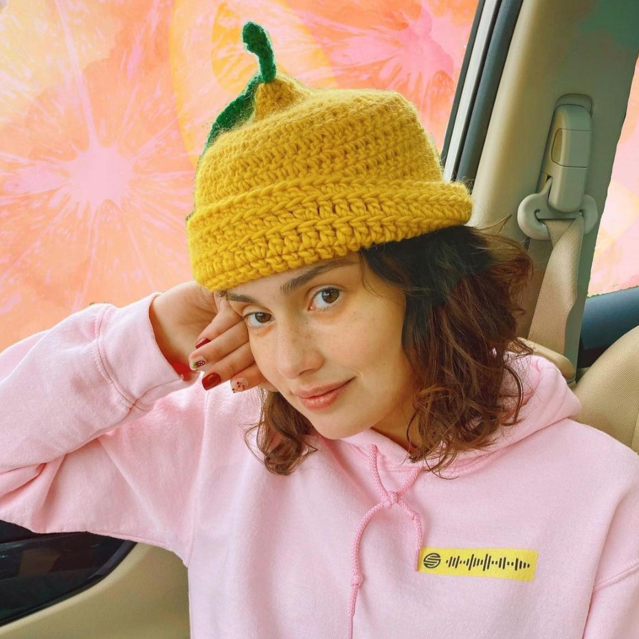 Somewhat Sabrina: Fruit Crochet Hats