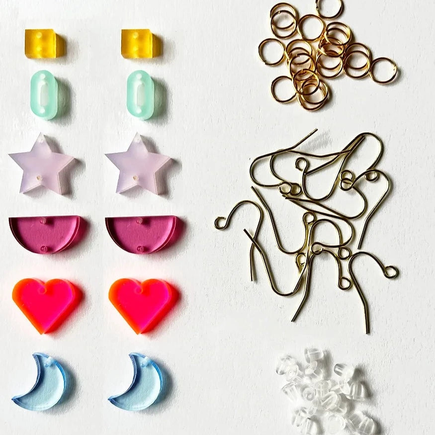 Sunny Side Studio: Kids DIY Earring Kit – From Here to Sunday