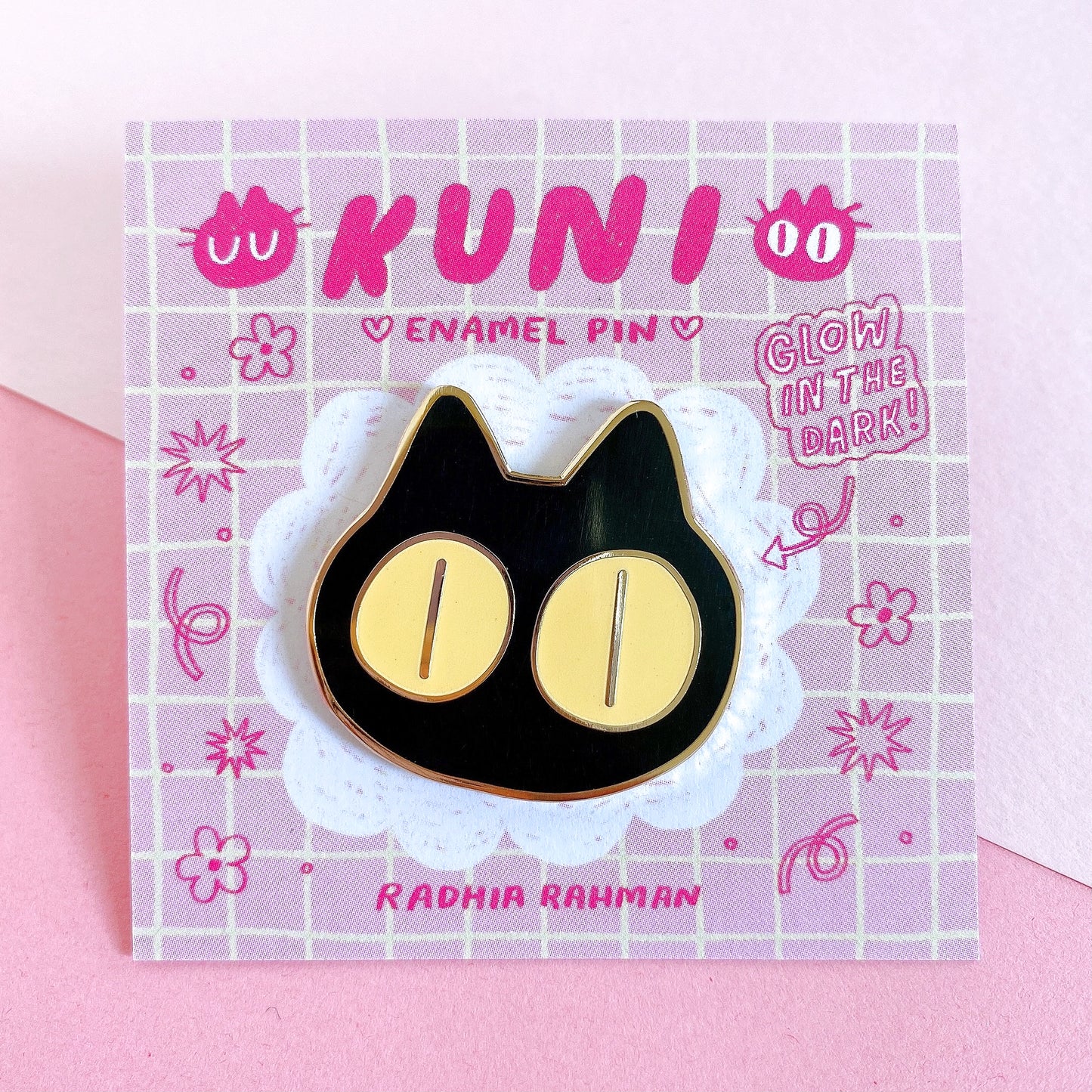 Radhia Rahman: Enamel Pins