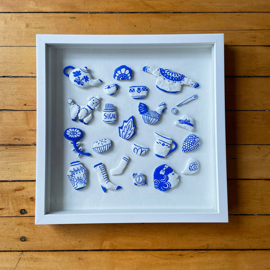 Aya Kakeda: Framed Clay Works