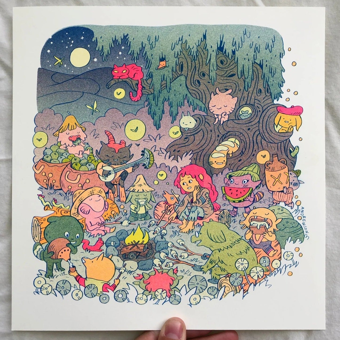 Natalie Andrewson: Bug Café Prints