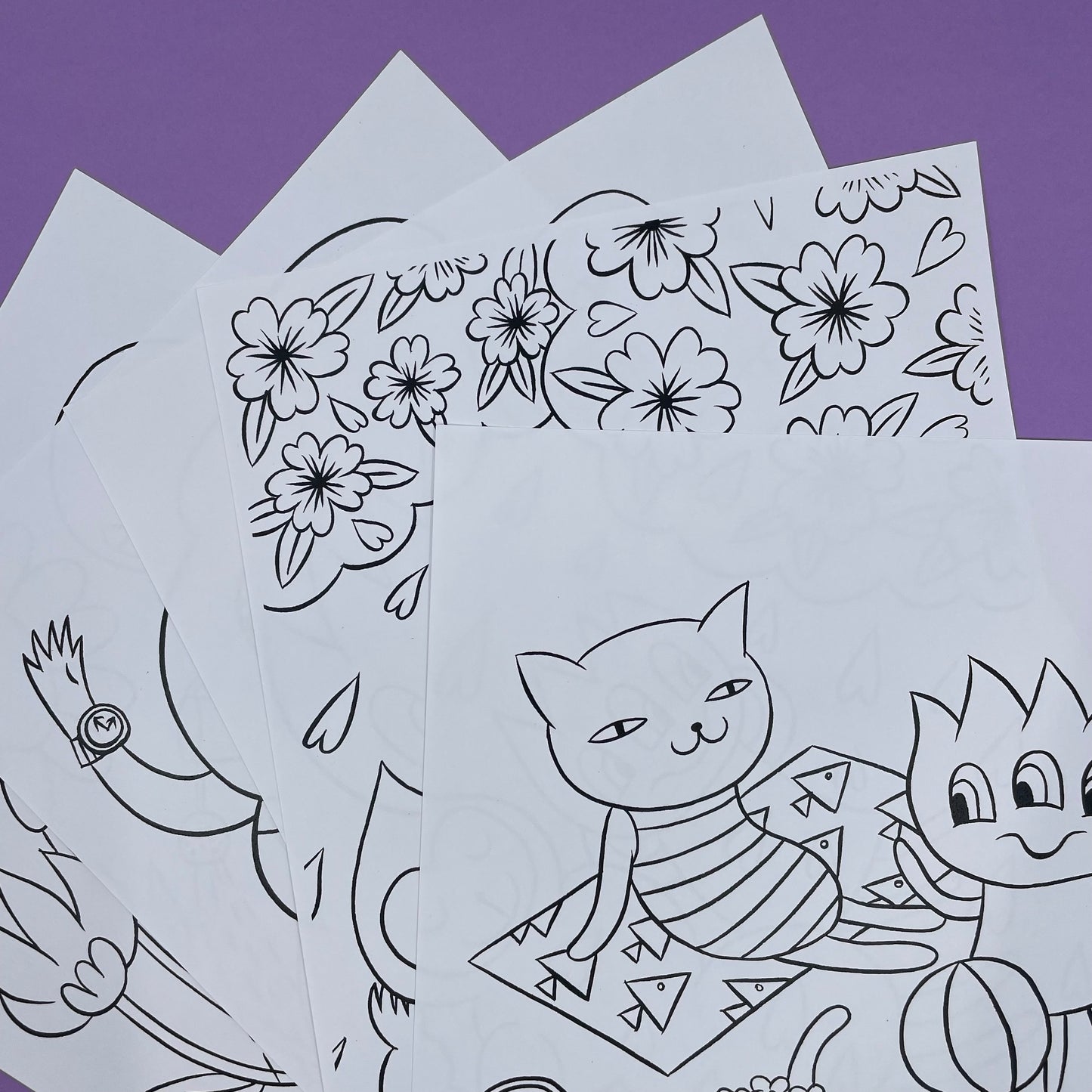 Aya Kakeda: Coloring Sheets