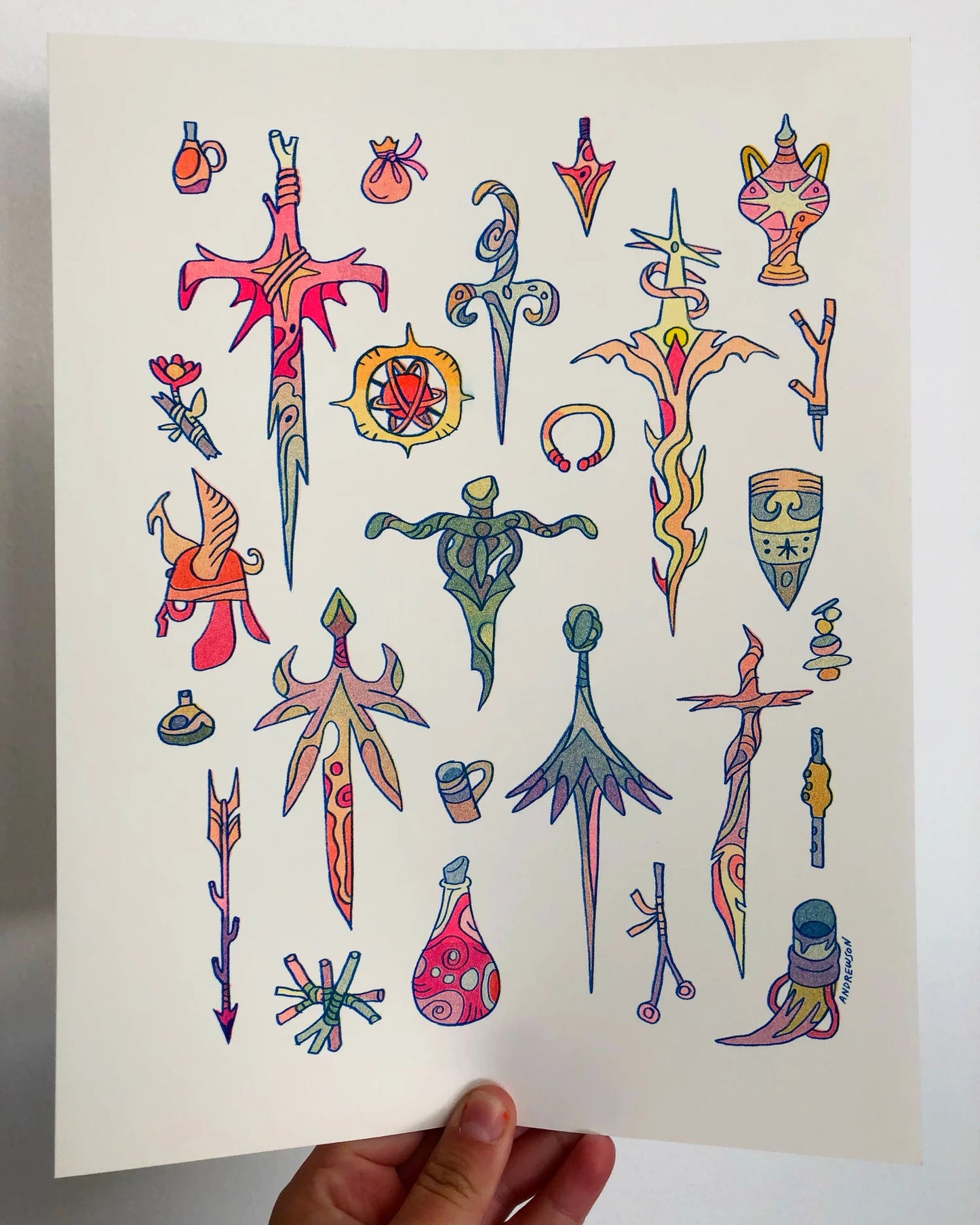 Natalie Andrewson: Medium Prints