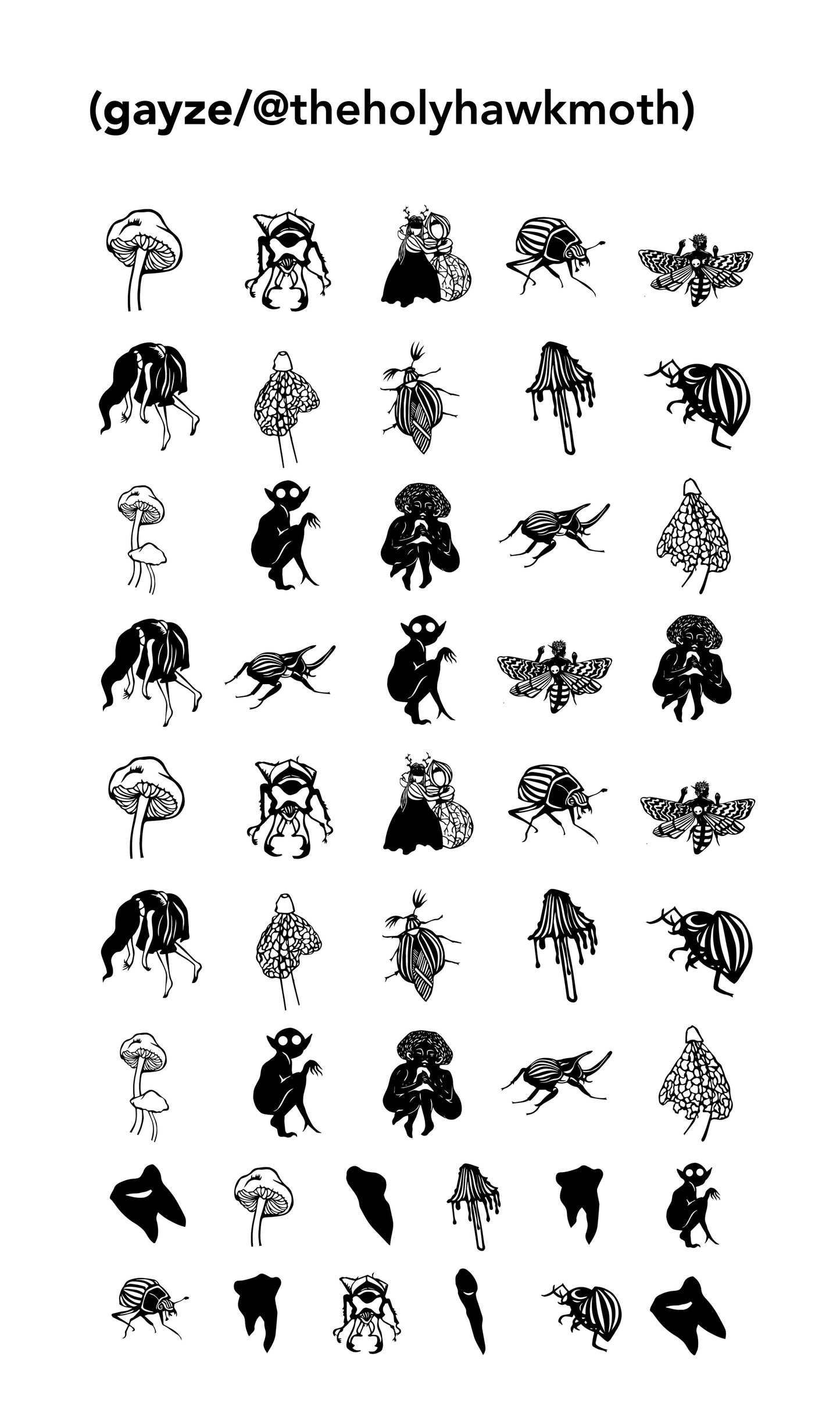 gayze: Nail Decals