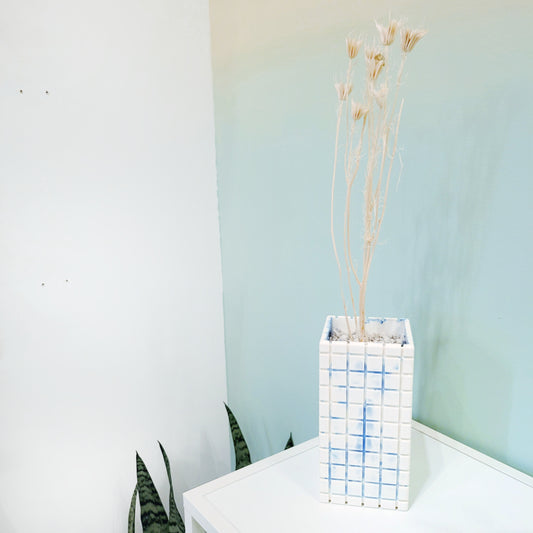 Uni-Form LLC: Opaque Cloud Tile Vase 2